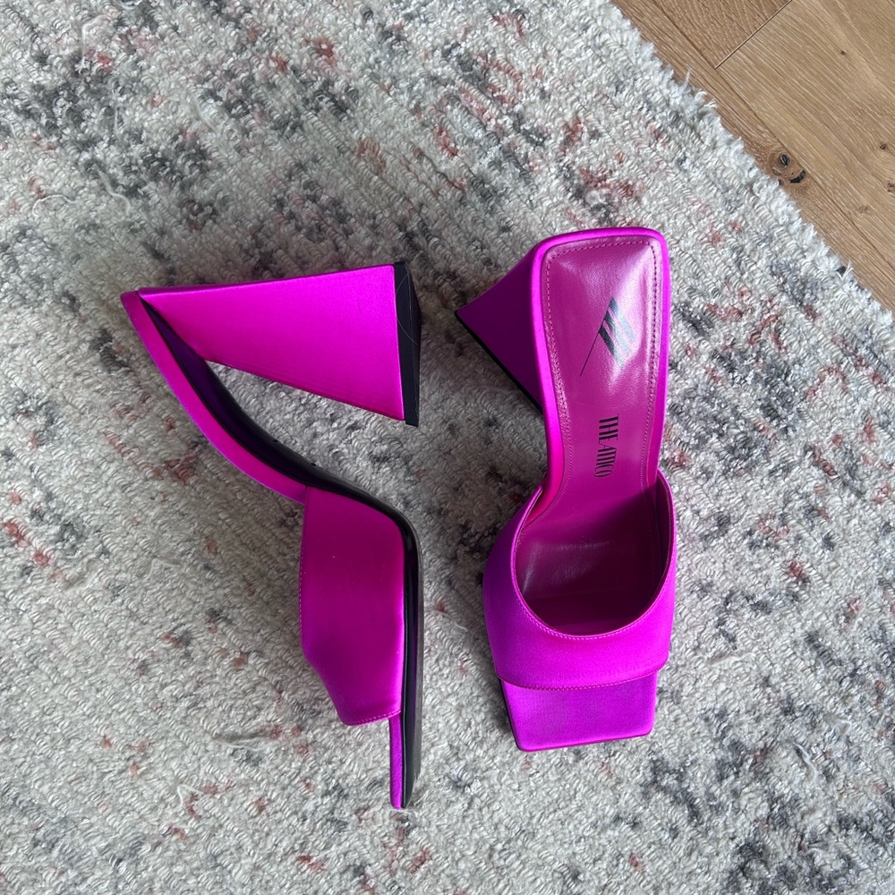 The Attico Fuchsia Heels